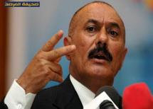 الرئيس اليمني علي عبداله صالح