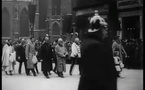 جنازة الإمبراطور النمساوى فرانز جوزيف الأول ونلاحظ لباس الأميرات وهو يشبه الى حد كبير النقاب