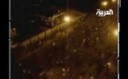 سيارة تحمل لوحات دبلوماسية تدهس مواطنين فى مسيرة سلمية بشارع القصر العينى بالقاهرة يوم 28يناير