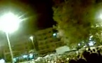 مظاهرة في المدينة الجامعية في حلب