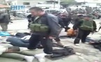 شام - قرية البيضه - تعامل قوات الأمن مع الأهالي 12-4-2011