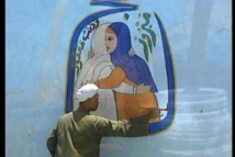 رواج سوق الفنانين الشعبيين بموسم رسم جداريات الحج بالصعيد  