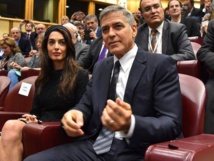  غوغل تساعد جورج وأمل كلوني لتعليم الأطفال السوريين  في لبنان