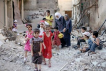احياء حلب الشرقية تدخل يومها الثاني دون غارات عشية هدنة انسانية احياء حلب الشرقية تدخل يومها الثاني دون غارات عشية هدنة انسانية