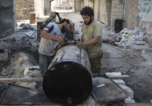 الحاجة ام الاختراع في احياء حلب الشرقية المحاصرة الحاجة ام الاختراع في احياء حلب الشرقية المحاصرة