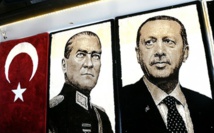 أردوغان يشيد بأتاتورك ويريد "اعادة النظر" في التاريخ الوطني