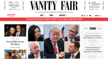 زيادة كبيرة في اشتراكات "فانيتي فير" بعد إساءة ترامب للمجلة زيادة كبيرة في اشتراكات "فانيتي فير" بعد إساءة ترامب للمجلة