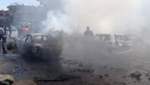 تفجيرات انتحارية تحصد العشرات بحمص وتلقي بظلها على جنيف تفجيرات انتحارية تحصد العشرات بحمص وتلقي بظلها على جنيف
