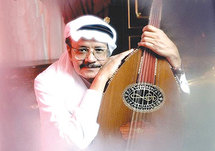  تقنيات الهولو جرام تيسر مشاركة طلال مداح  في حفل تكريمه بمهرجان الدوحة الغنائي 