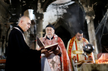 حضور قليل في أول فصح بعد طرد الجهاديين من قرقوش العراقية 