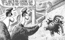 كاريكاتير عنصري يحرض على اغتيال أوباما 