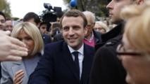 مرشح الرئاسة الفرنسي ماكرون