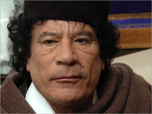 الزعيم المعصوم معمر  القذافي كعب أخيل النظام الليبي 