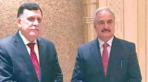 الإمارات تنجح في ترتيب لقاء بين السراج وحفتر بأبوظبي الإمارات تنجح في ترتيب لقاء بين السراج وحفتر بأبوظبي