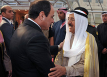 السيسي مع امير  الكويت