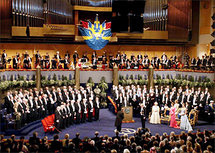 ملك النرويج يسلم جائزة آبل في الرياضيات لعالم فرنسي من أصل روسي ملك النرويج يسلم جائزة آبل في الرياضيات لعالم فرنسي من أصل روسي