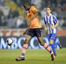 برشلونة ينهي موسمه بالتعادل ويفشل في تحطيم الرقم القياسي لعدد الأهداف برشلونة ينهي موسمه بالتعادل ويفشل في تحطيم الرقم القياسي لعدد الأهداف