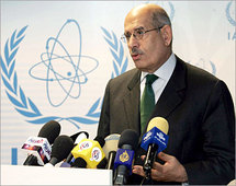 المدير العام للوكالة الدكتور محمد البرادعي المدير العام للوكالة الدكتور محمد البرادعي