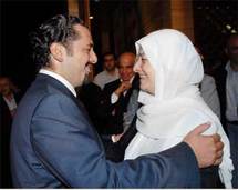 بهية وسعد الحريري بهية وسعد الحريري