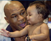 مايك تايسون مع ابنته مايك تايسون مع ابنته