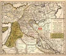خريطة تعود الى عام 1760 يستشهد بها الاكراد على حقهم في كركوك منذ ايام الحكم العثماني