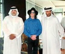 مايكل جاكسون مع أصدقائه  العرب في البحرين