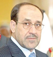 المالكي متفائل بعدم عودة الطائفية ويعتبر التفجيرات محاولة يائسة من جانب الارهابيين المالكي متفائل بعدم عودة الطائفية ويعتبر التفجيرات محاولة يائسة من جانب الارهابيين