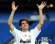 كاكا يعتبر أنه يستحق مبلغ 65 مليون يورو الذي دفعه ريال مدريد لشرائه كاكا يعتبر أنه يستحق مبلغ 65 مليون يورو الذي دفعه ريال مدريد لشرائه