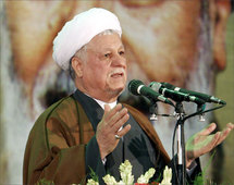 الرئيس السابق أكبر هاشمي رفسنجاني