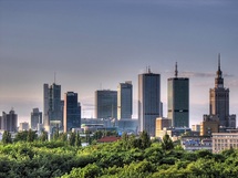 منظر لمدينة وارسو
