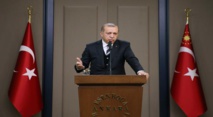 أردوغان يؤكد رفضه تأسيس دولة للأكراد في شمالي سورية