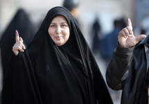 حمدية الحسيني رئيس الدائرة الانتخابية في المفوضية العليا للانتخابات حمدية الحسيني رئيس الدائرة الانتخابية في المفوضية العليا للانتخابات