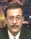 الناطق باسم الحكومة الفلسطينية غسان الخطيب الناطق باسم الحكومة الفلسطينية غسان الخطيب