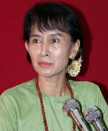 زعيمة المعارضة في ميانمار أونج سان سو كي