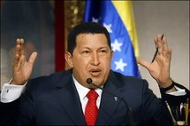 الرئيس الفنزويلي هوغو تشافيز