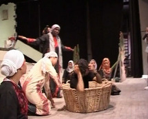 "نساء غزة وصبر أيوب": مسرح ما بعد الحرب في غزة "نساء غزة وصبر أيوب": مسرح ما بعد الحرب في غزة