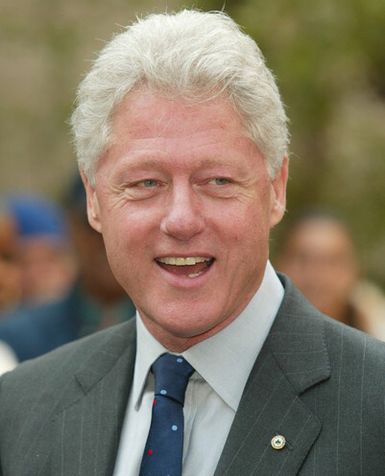 بيل كلينتون الرئيس الاميركي الاسبق