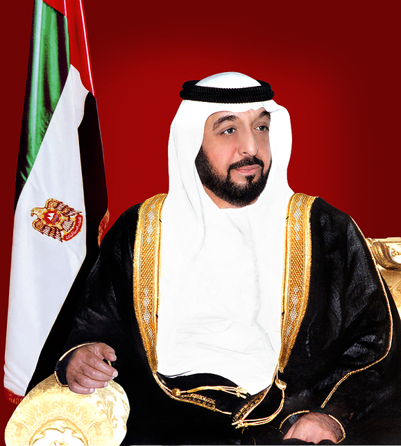 الشيخ خليفة بن زايد آل نهيان رئيس دولة الامارات العربية المتحدة