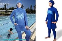 السماح لمحجبات أوسلو بارتداء  " مايوه البوركيني " فى حمامات السباحة الحكومية 