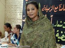 الصحفية السودانية  لبنى الحسين