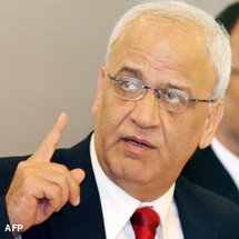 كبير المفاوضين الفلسطينيين صائب عريقات