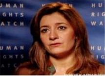 سارة لي ويتسن المديرة التنفيذية للشرق الاوسط بالمنظمة الدولية سارة لي ويتسن المديرة التنفيذية للشرق الاوسط بالمنظمة الدولية