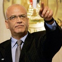 كبير المفاوضين الفلسطينيين صائب عريقات كبير المفاوضين الفلسطينيين صائب عريقات