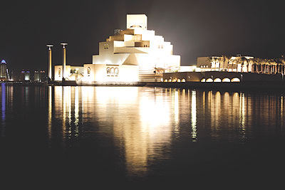 متحف قطر الاسلامي الذي سيشهد حفل الافتتاح