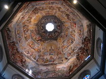 قبة كاتدرائية فلورنسا التي تعكس رسومها التقاليد الصارمة للفصل الجنسي في الكاثوليكية