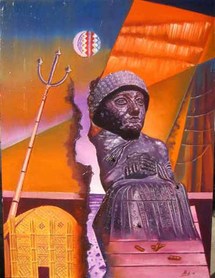 ثمانون فنانا ونحاتاعراقيا يسردون هموم الواقع العراقي بمعرض في عمان