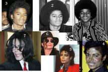 مايكل جاكسون مرقما من البداية للنهاية