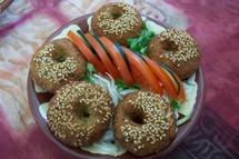 طبق الفلافل طبق الفلافل