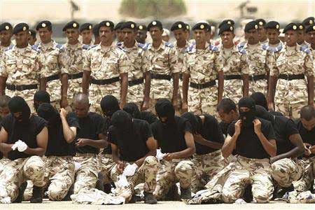 جنود سعوديون من الفرقة الخاصة بمكافحة الارهاب جنود سعوديون من الفرقة الخاصة بمكافحة الارهاب