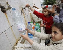 تشير التحاليل الى ان 10% فقط من مياه قطاع غزة باتت صالحة للاستخدام